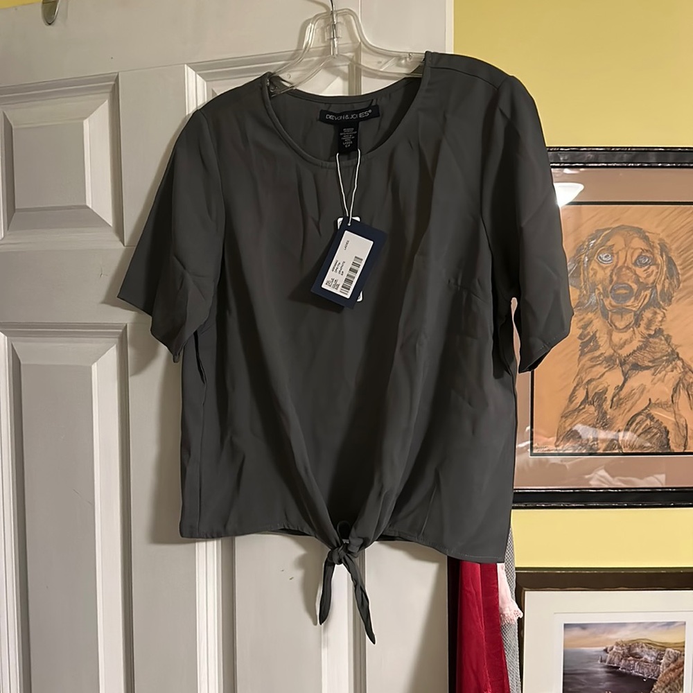 Ladies short sleeve blouse